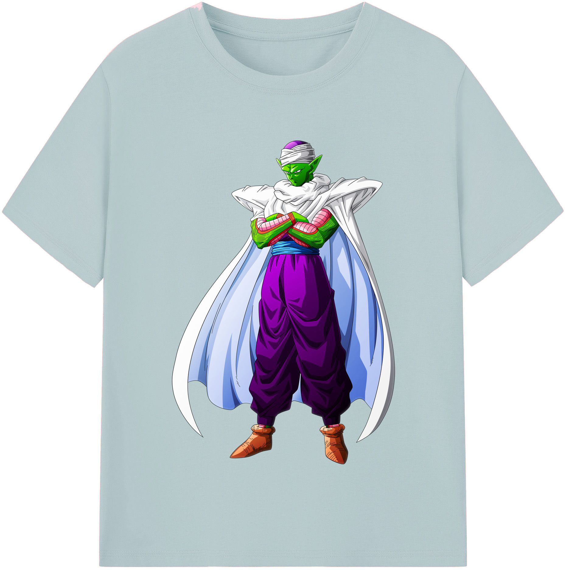 （画像用） ドラゴンボール ピッコロ DRAGON BALL Piccolo 綿100％半袖Tシャツ（フロントプリント）